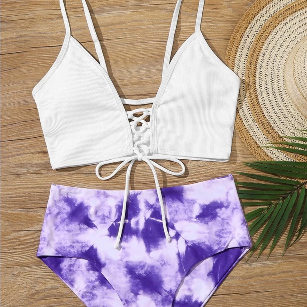Plus size SHEIN bikini.